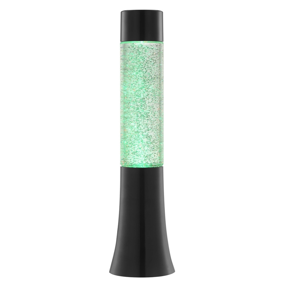 Lava lamp Glitter-Tower Black