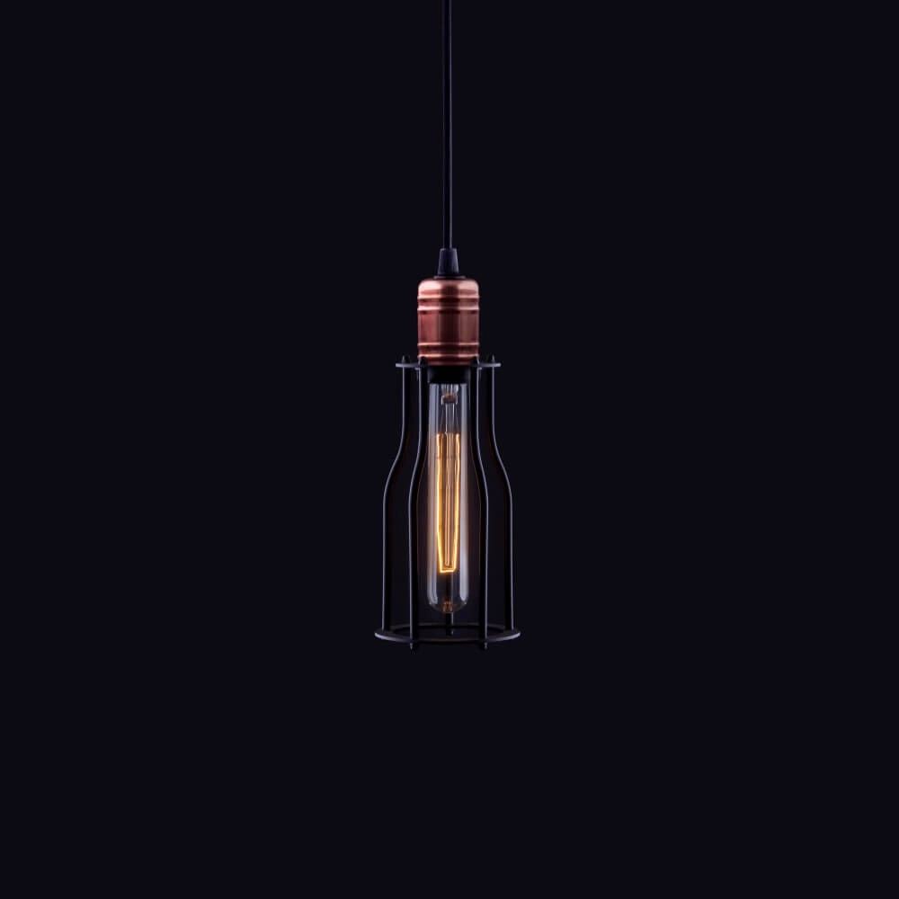 Pendant light Workshop Ø 9.5cm Lyora 5903139633796