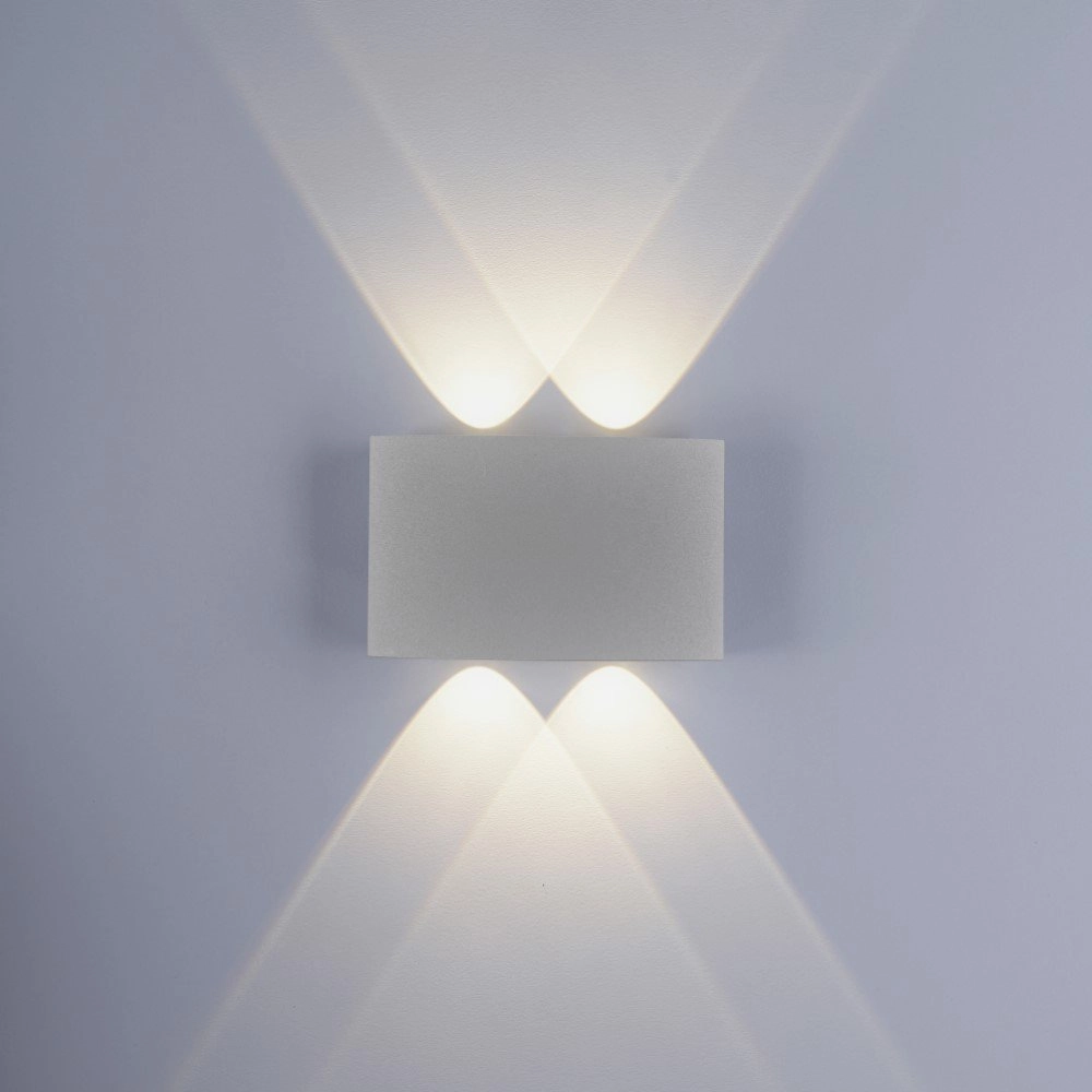 Design wall spot Carlo Up - Down 2-light gray Paul Neuhaus 4012248335789