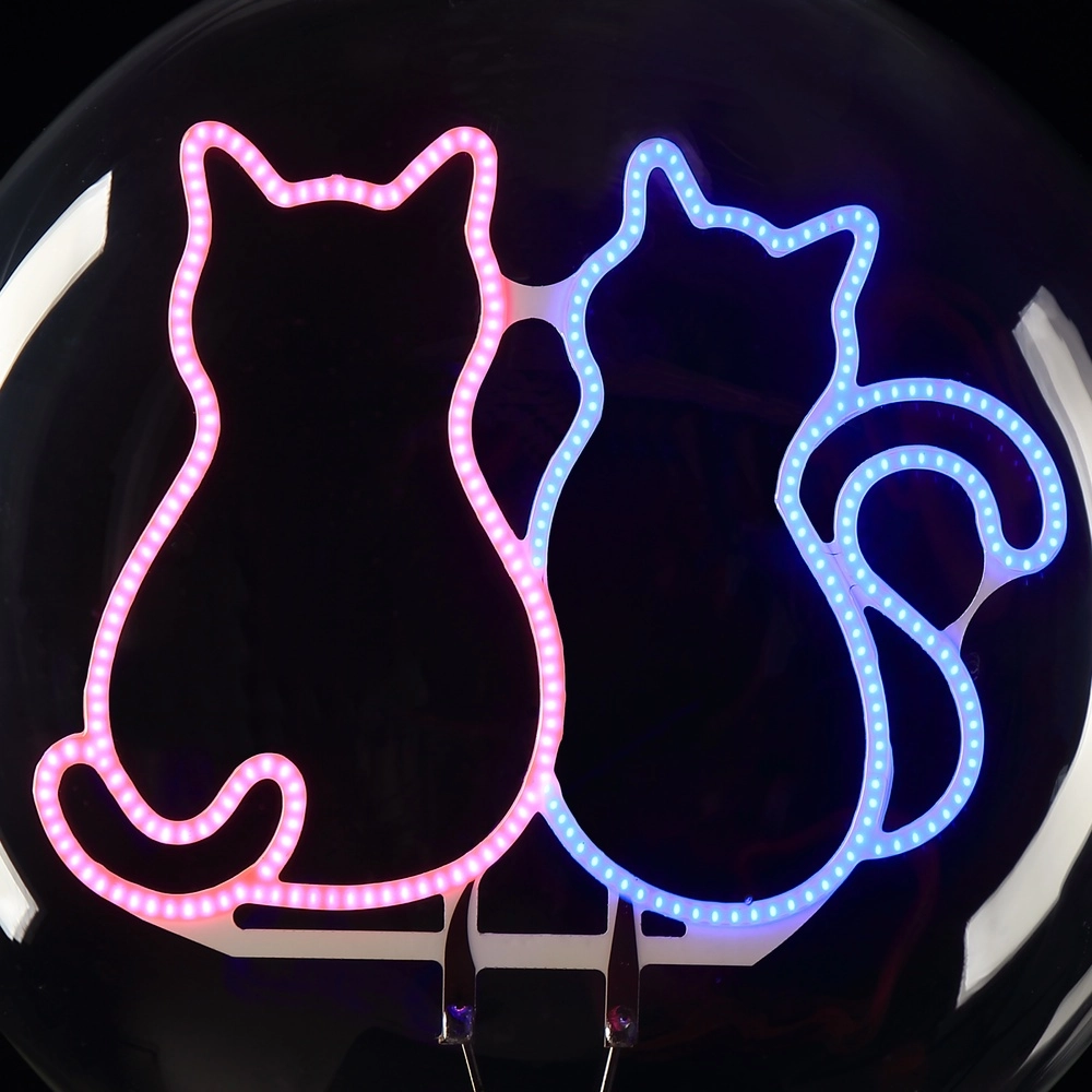 E27 light source Lumopop Cats - Pink Blue Brilliant 4004353477676