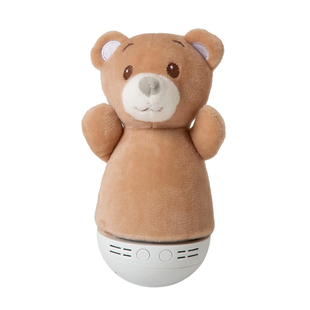Night light Dolly Battery operated with music function - Brown