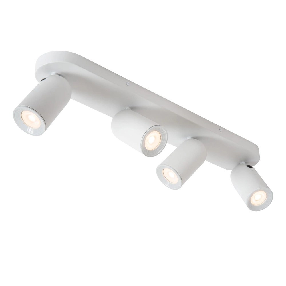 Ceiling spotlight Punch 4-light white Lucide 5411212134462