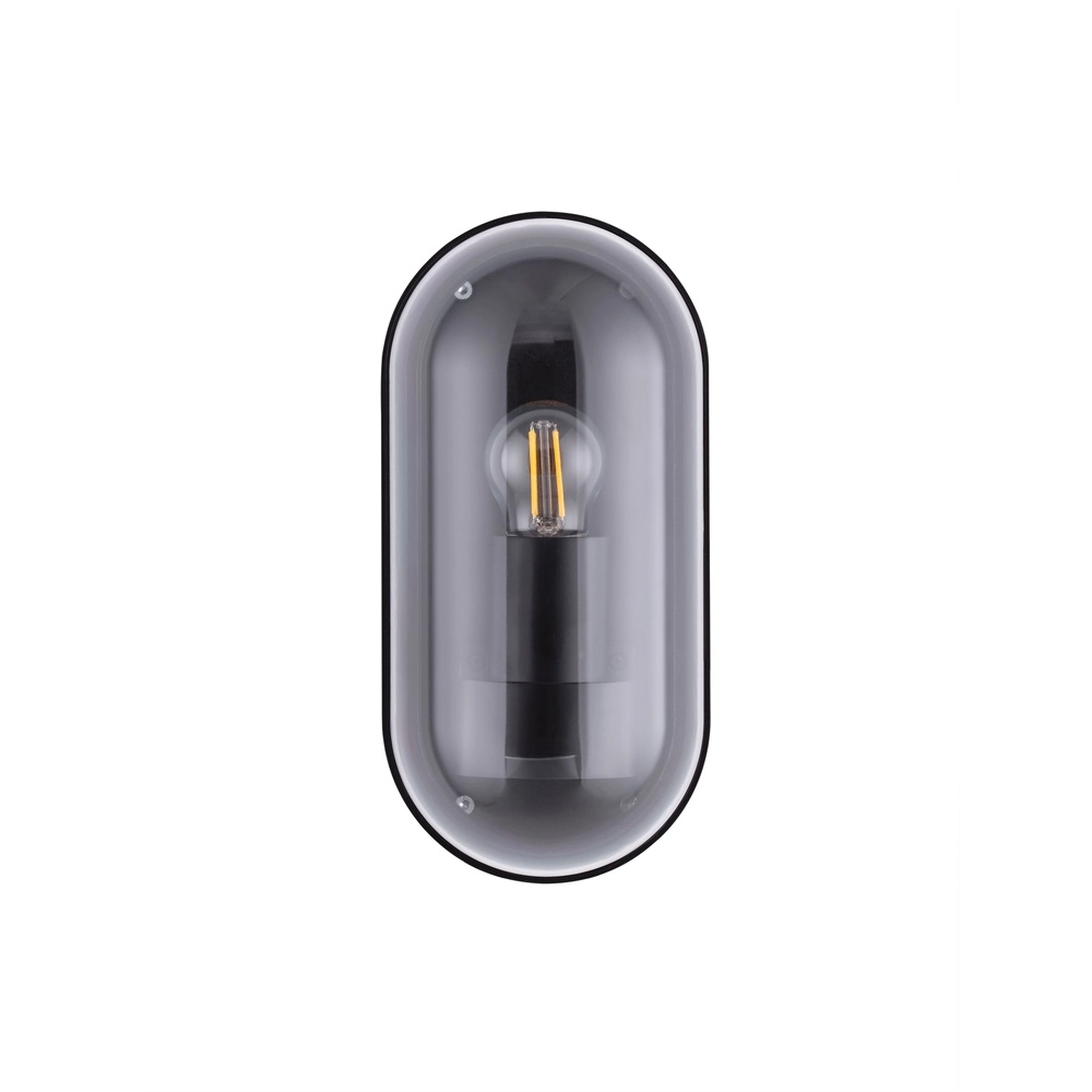 Oval wall lamp Amel Classic anthracite Lyora 5212017449382