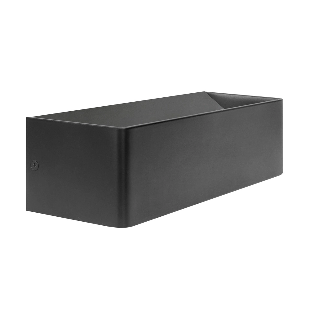 Design surface-mounted spotlight Stretto L black