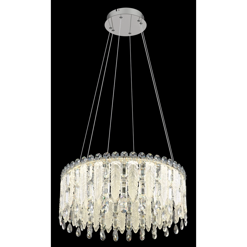 Pendant lamp Klunka chrome Ø 59.5cm Globo 9007371456093
