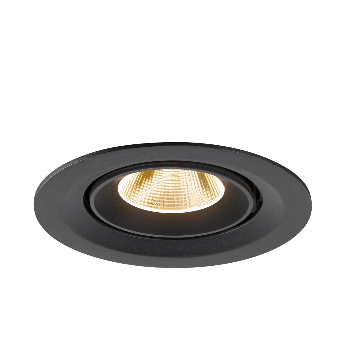 Recessed spotlight Numinos Gimble M black 2700K - 20deg SLV 4024163312134