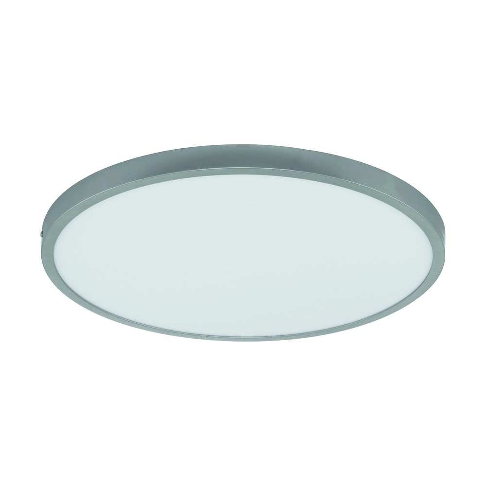 Ceiling light Fueva 1 silver grey round 3000K