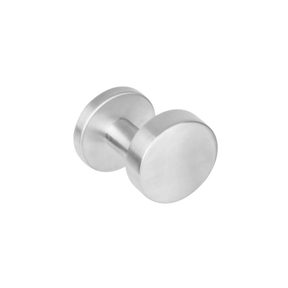 Round door knob Castor Cramped