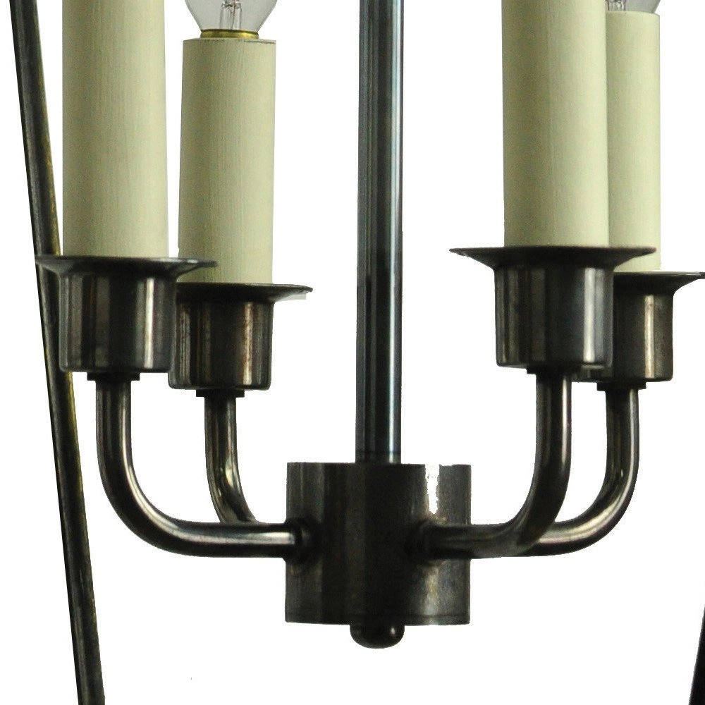 Country Pendant Lamp Knightbridge 4-light 63cm - antique copper (ant) Limehouse