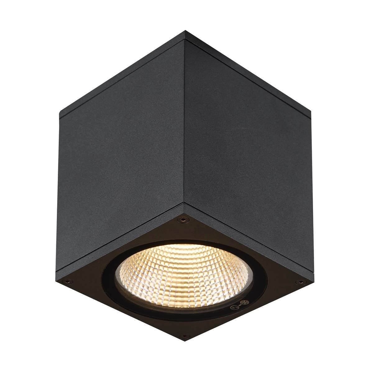 Surface mounted spot Enola Square M Down anthracite SLV 4024163235785