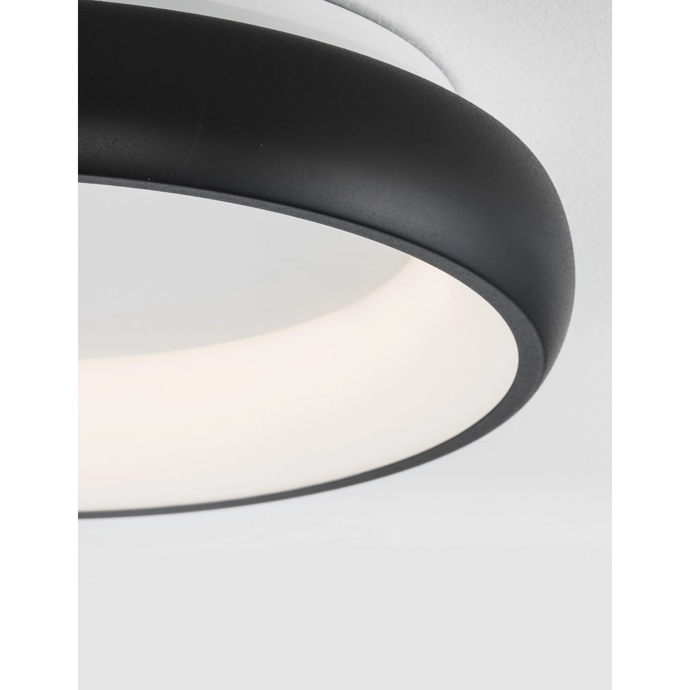 Ceiling lamp Albi black Ø 41cm Lyora 5212017419514