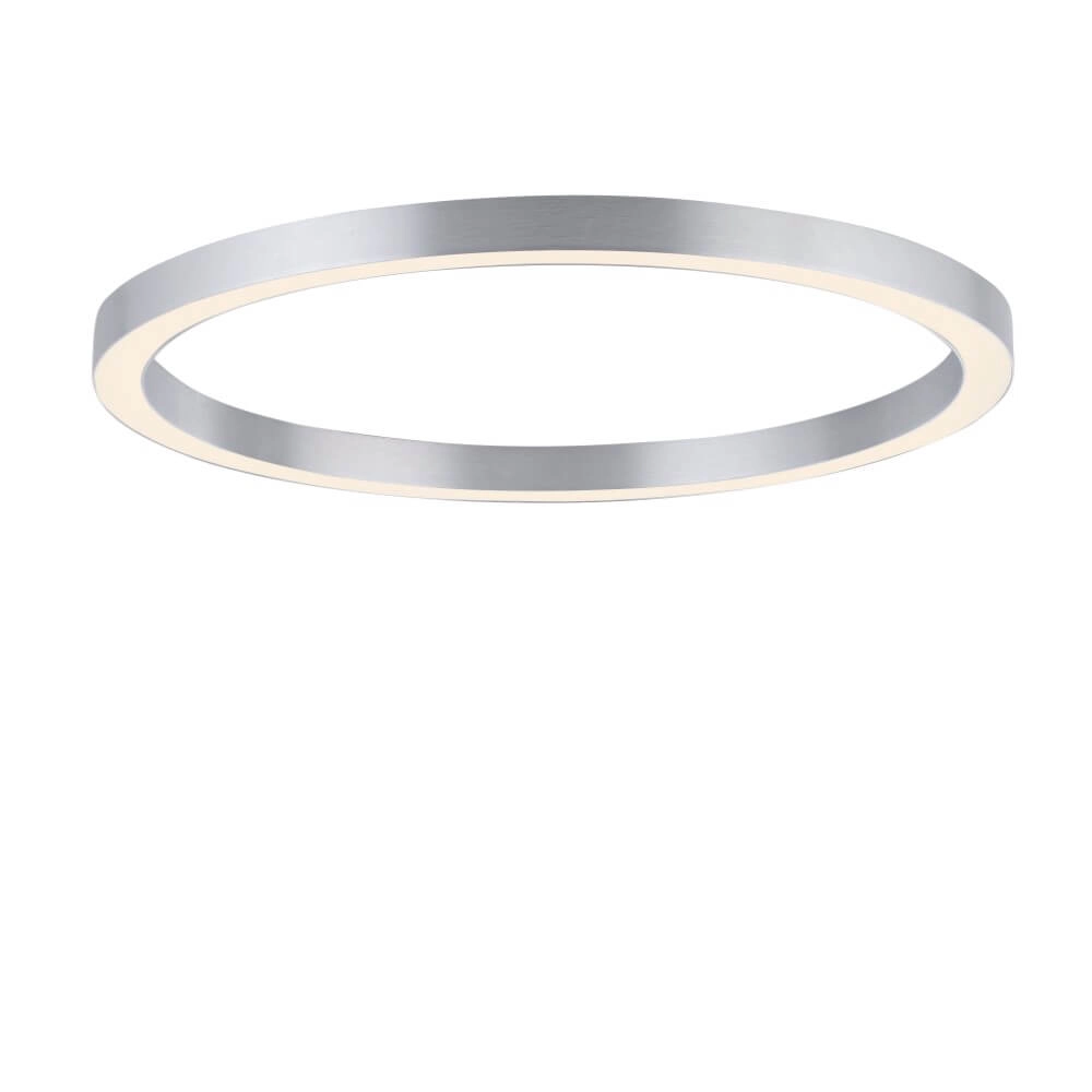 Round floor lamp Pure Lines Round Ø 70cm aluminum