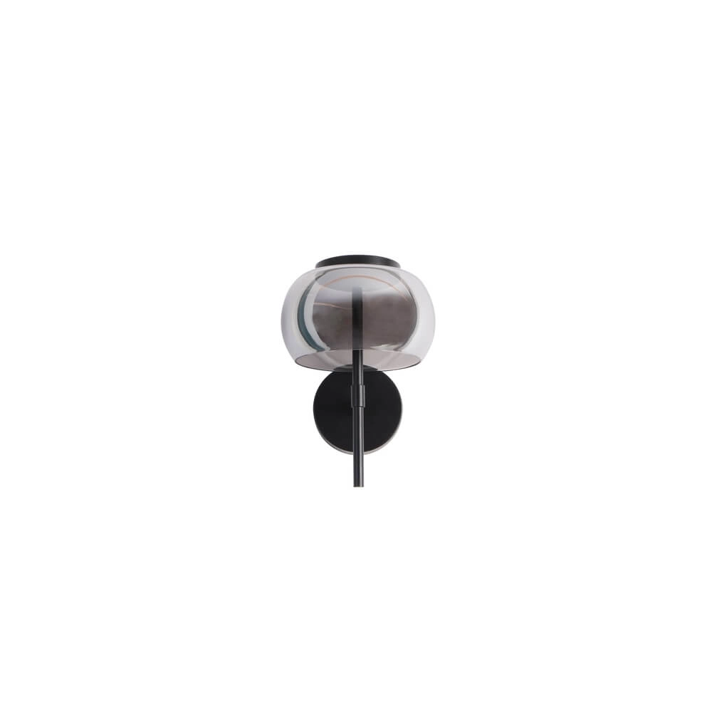 Design wall lamp Bounto with smoke glass Lyora 4255805301166