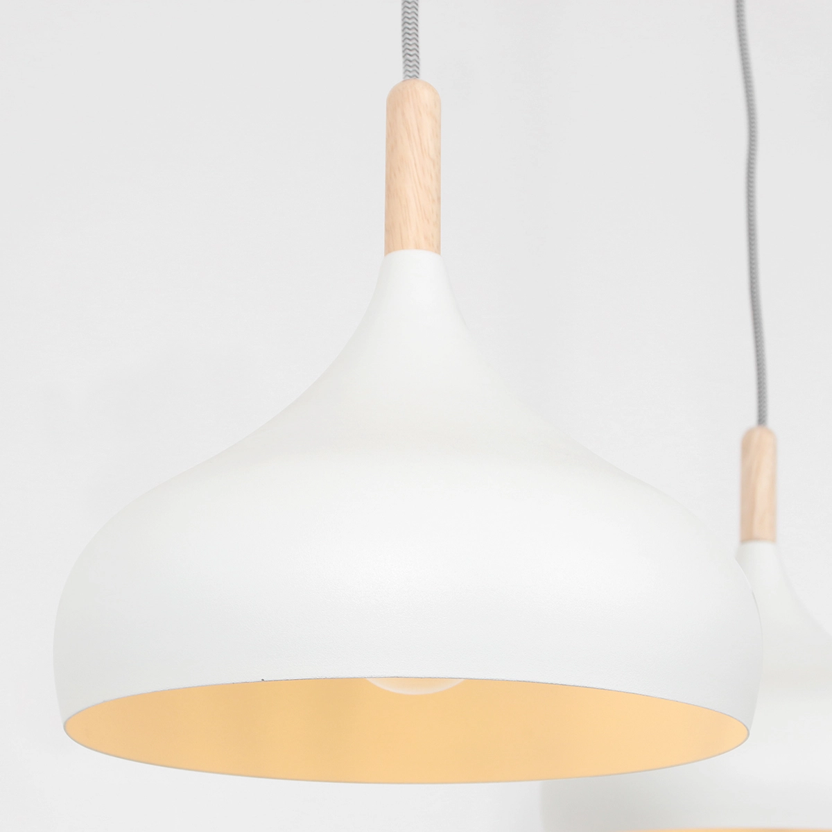 Dining room pendant lamp White Veneer Steinhauer 8712746146745