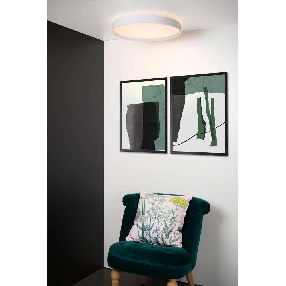 ceiling light Nuria Ø 50cm white Lucide 5411212791801