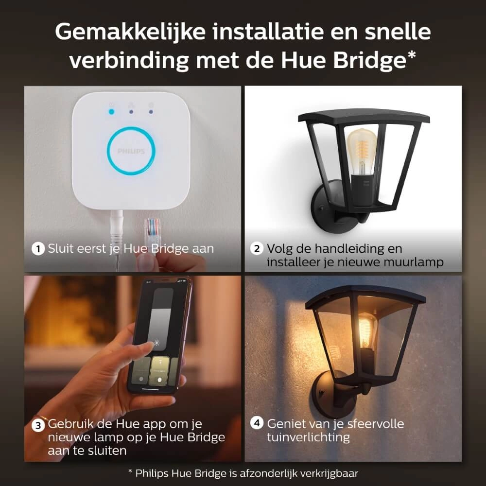 Outdoor lamp Hue Inara Philips 8719514388512
