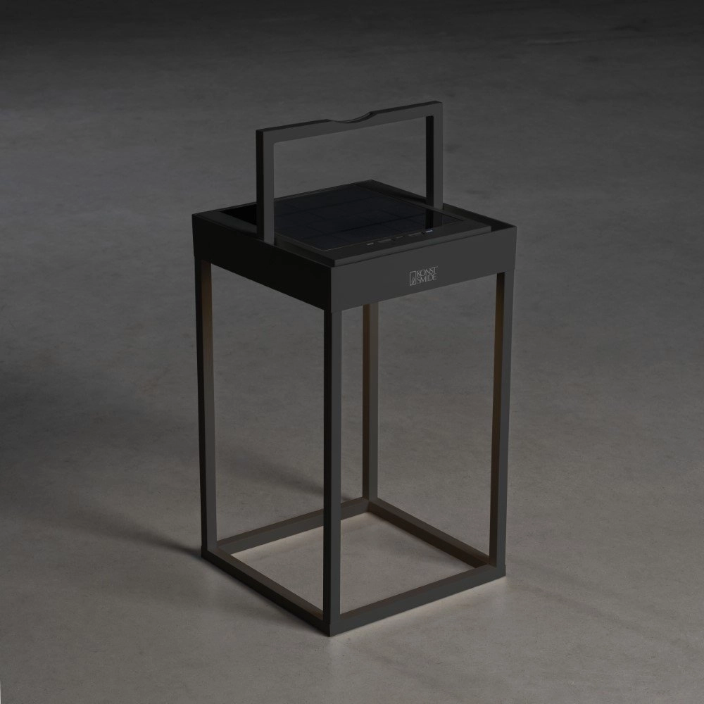 Mobile table lamp Portofino black KonstSmide 7318307815757