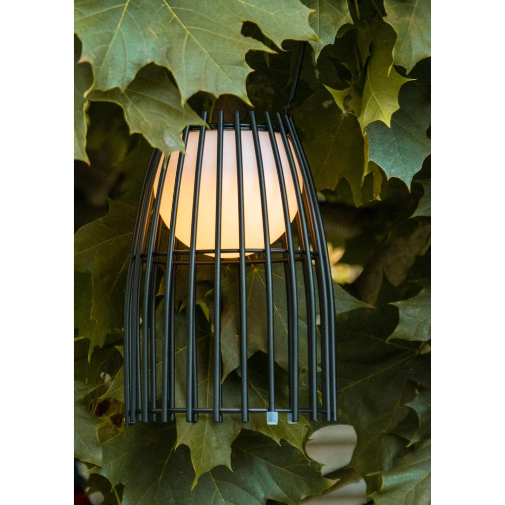 Rechargeable table lamp Fjara Black Lucide 5411212061355
