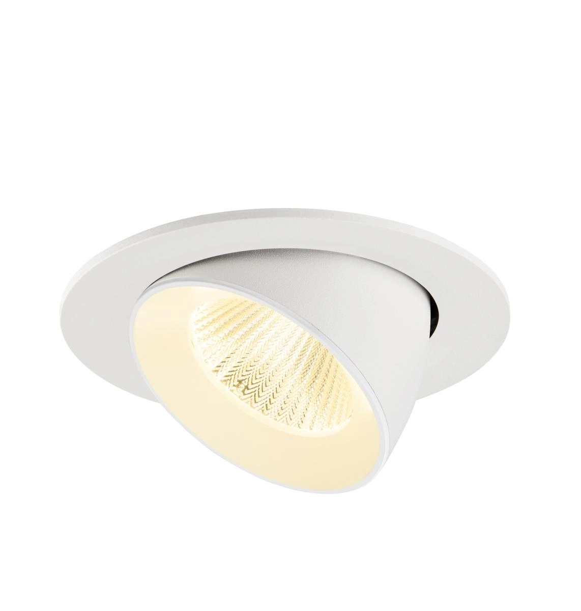 Recessed spotlight Numinos Gimble L white 3000K - 40deg SLV 4024163310208
