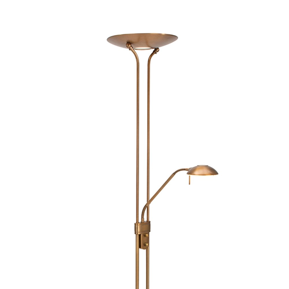 Floor lamp mexlite Up 180cm - 3000K bronze brown Steinhauer 8712746096347