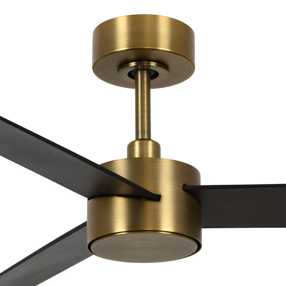 Ceiling fan Climate IV brass with wood Ø132cm Beacon 9333509192787