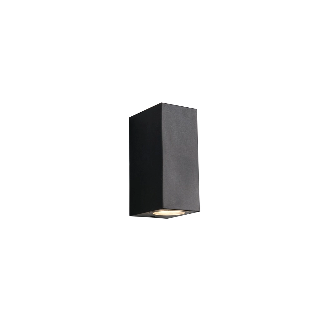 Up & downlighter Soria Rectangle Black
