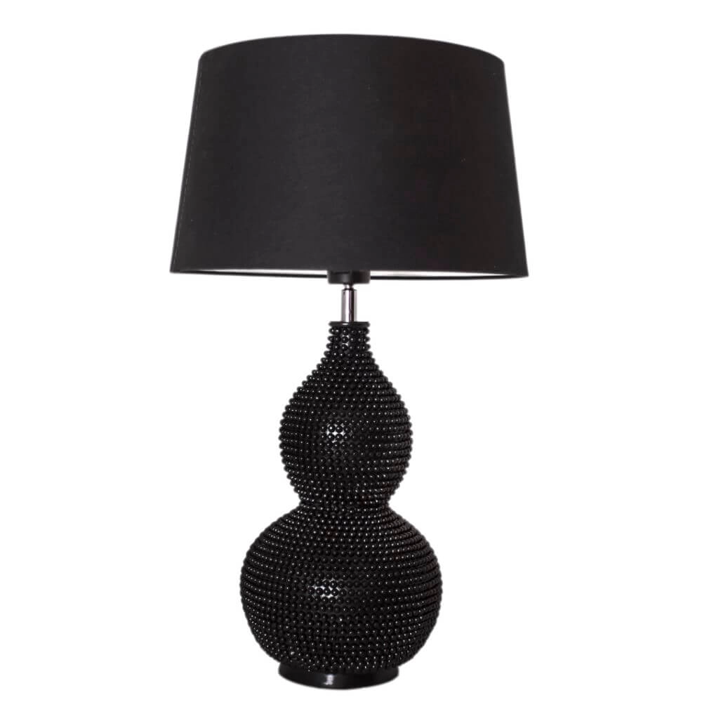 Table lamp Lofty matt black 33cm