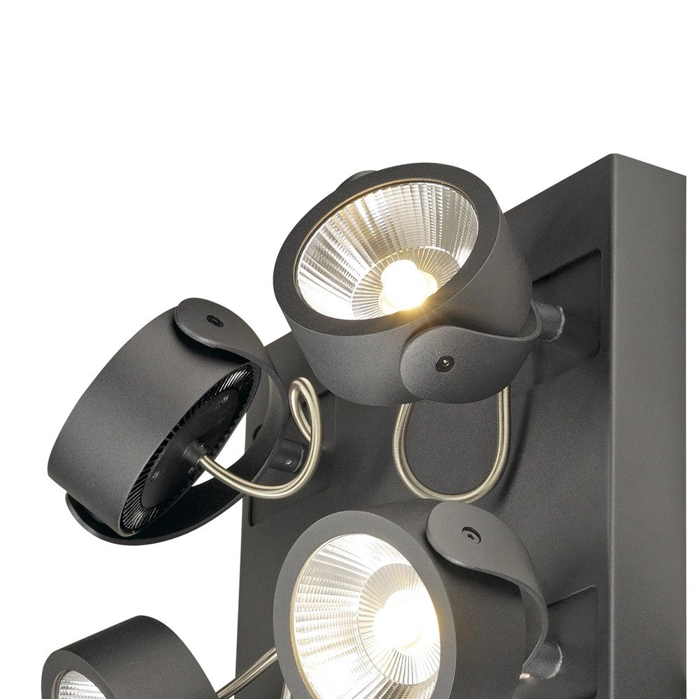Directional spotlights Kalu Led 4-lights - 4x60W anthracite SLV 4024163177528