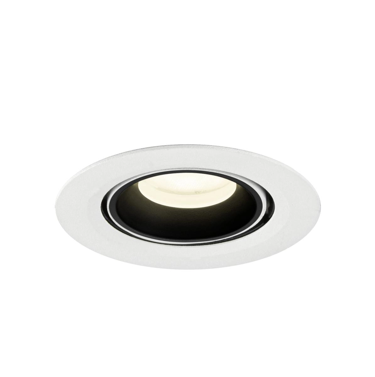Recessed spotlight Numinos Gimble XS white/black 4000K - 55deg SLV 4024163306775