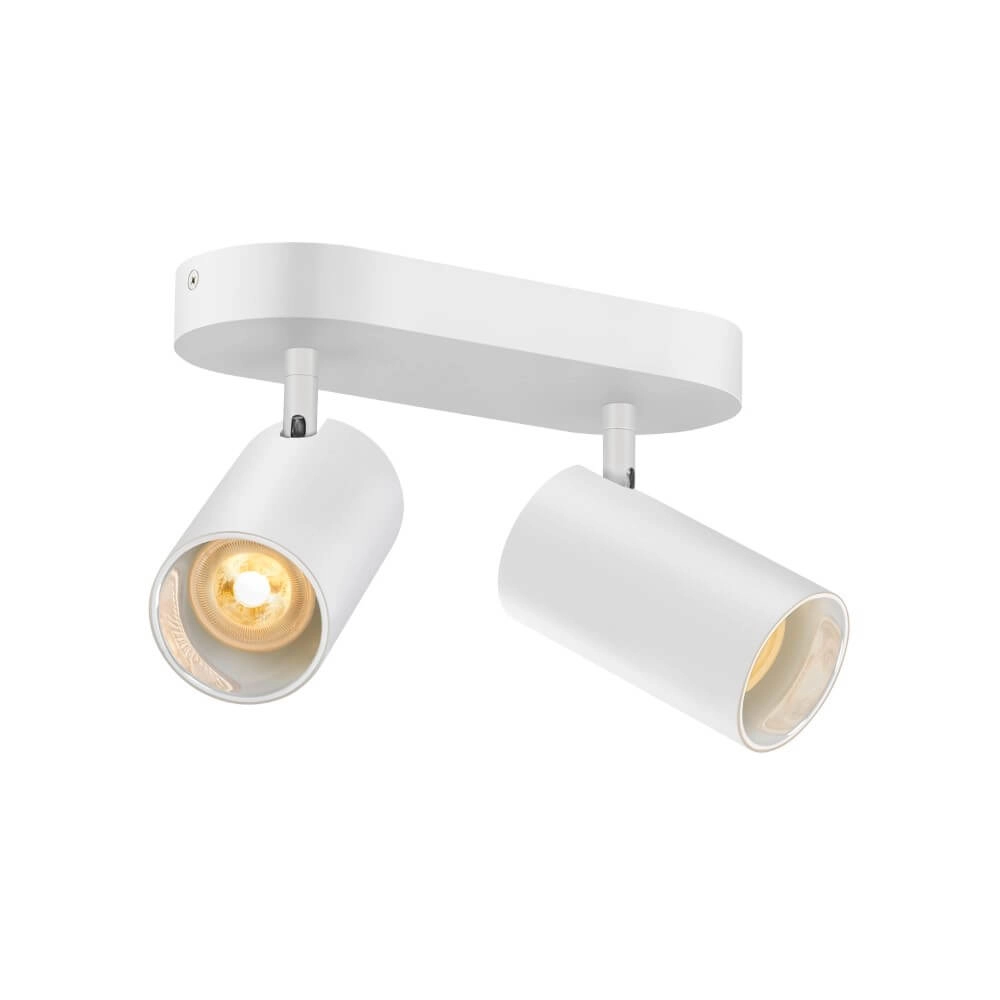 2-light surface-mounted spotlight Asto Tube white - 2x GU10