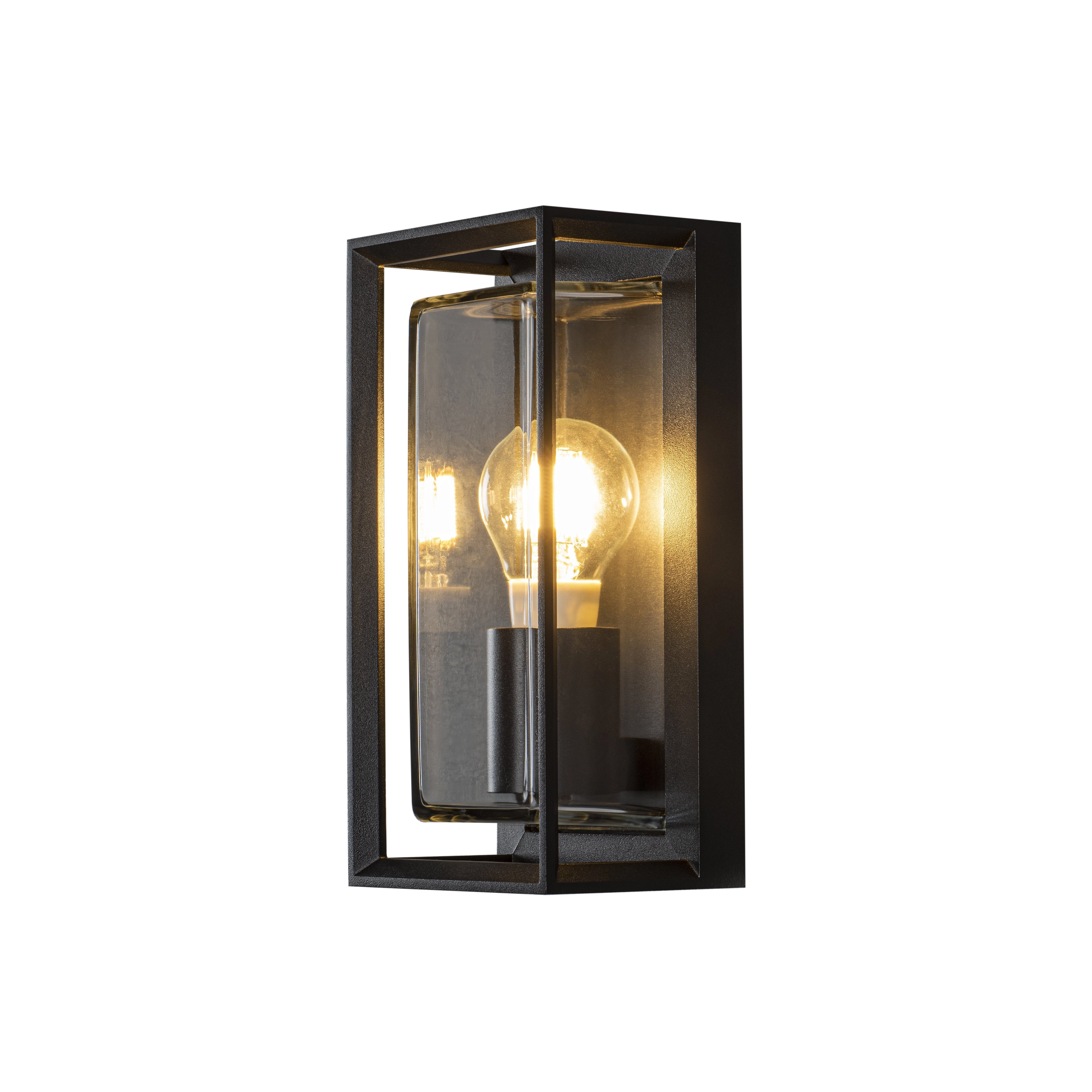 Sleek wall lamp Brindisi for outdoors