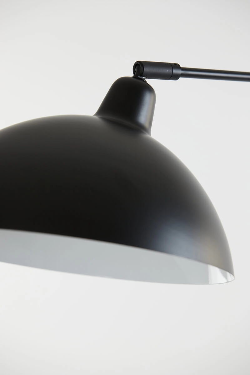 Black floor lamp Orion 2-light Light & Living 8717807305147