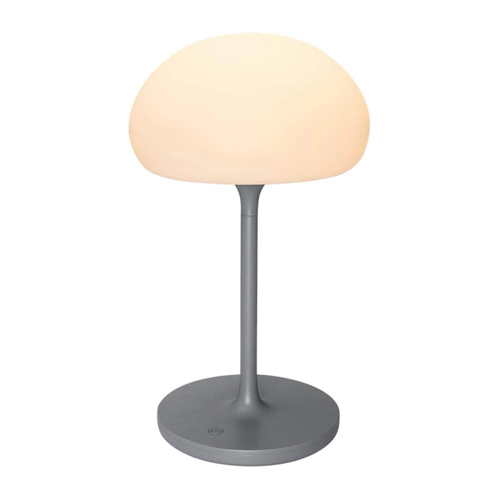 Table lamp Sponge Grey with white rechargeable