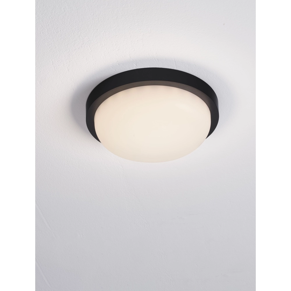 Ceiling lamp Reo black Ø 23,5cm