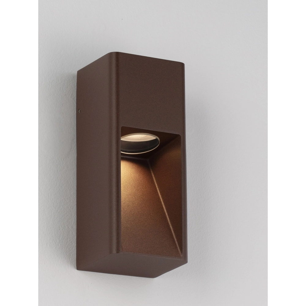 Sleek wall lamp Mazu Rusty brown Lyora 5212063504363