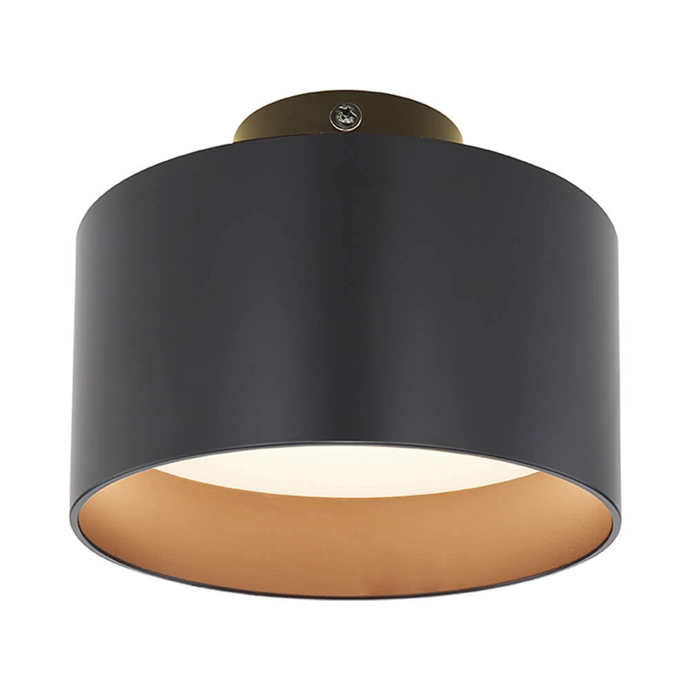 Ceiling lamp Jenny black Ø 14cm