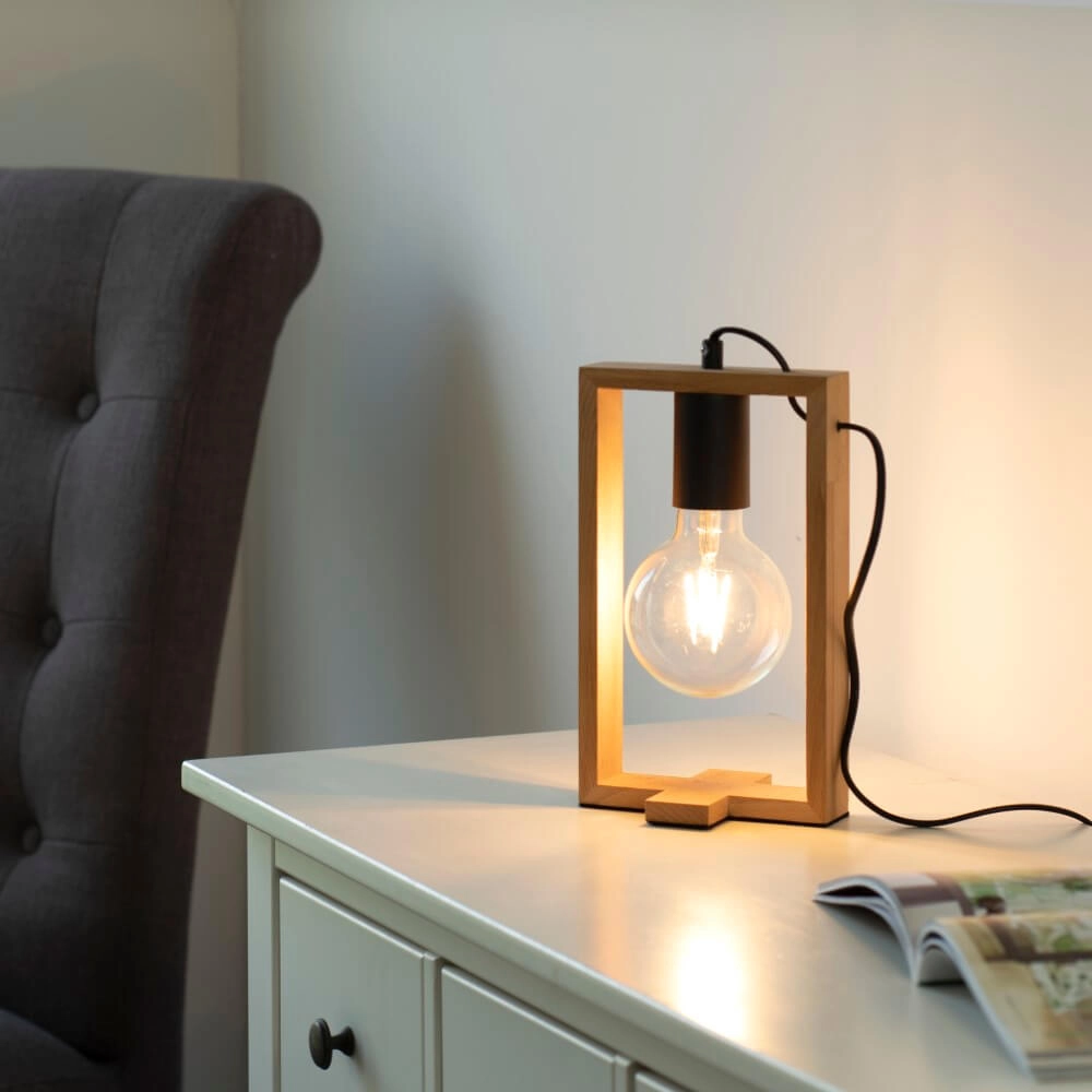 Country table lamp Franky 1-light Just Light 4043689967468