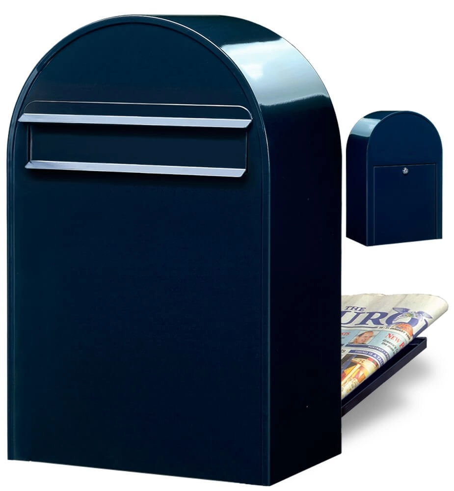 Mailbox Classic B 5004 Black blue