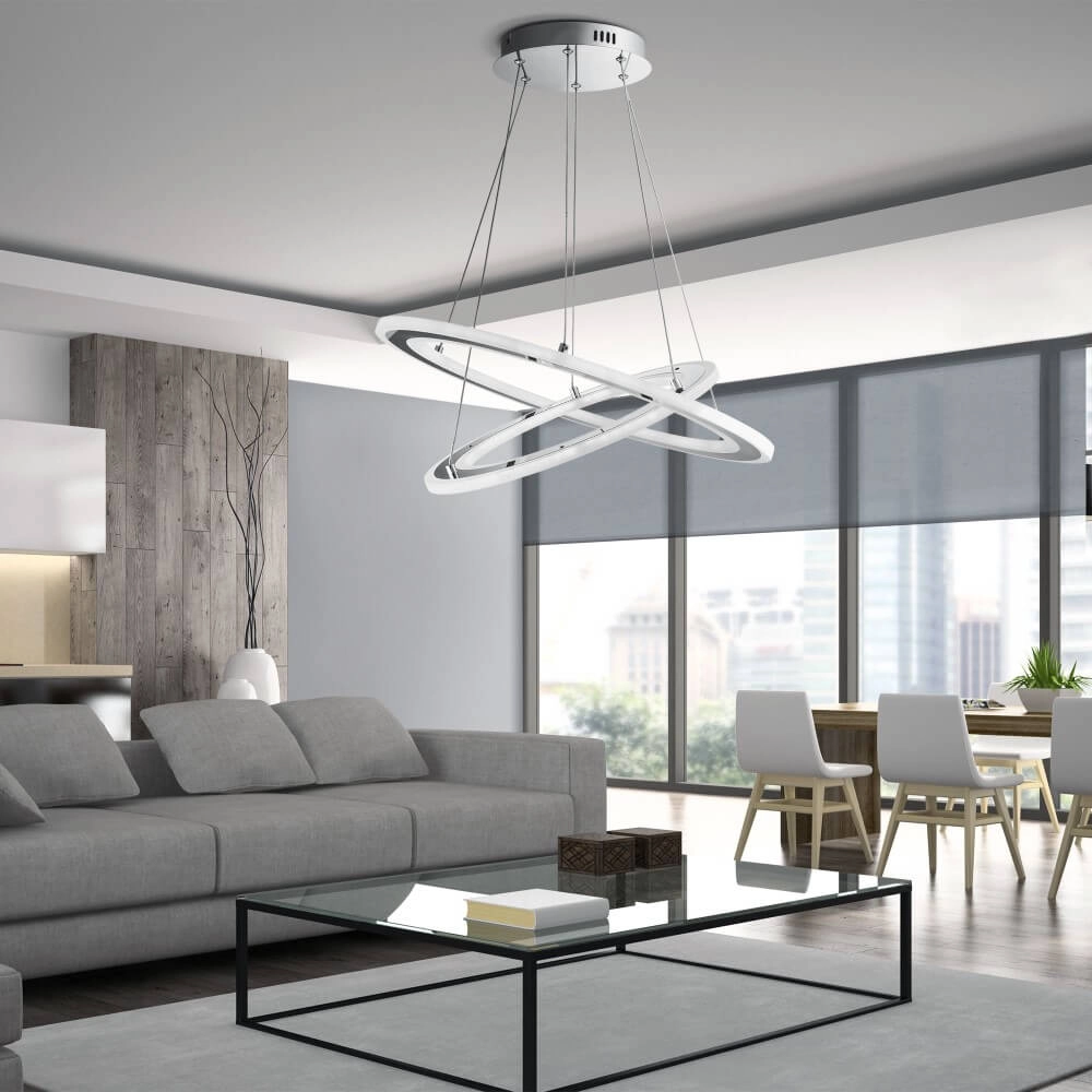 LED hanging lamp Solexa Ø 57cm Searchlight 5053423057408