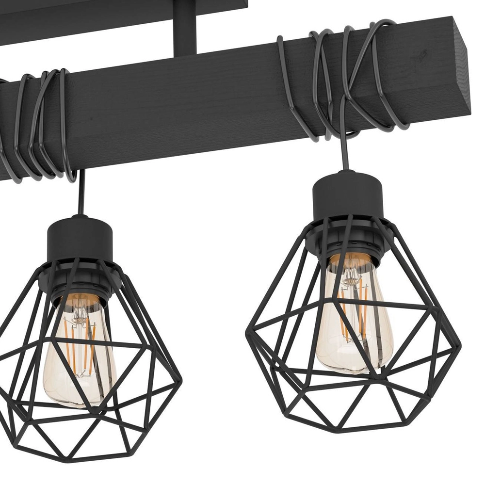 Country ceiling lamp Townshend 5 3-light Eglo 9002759307516