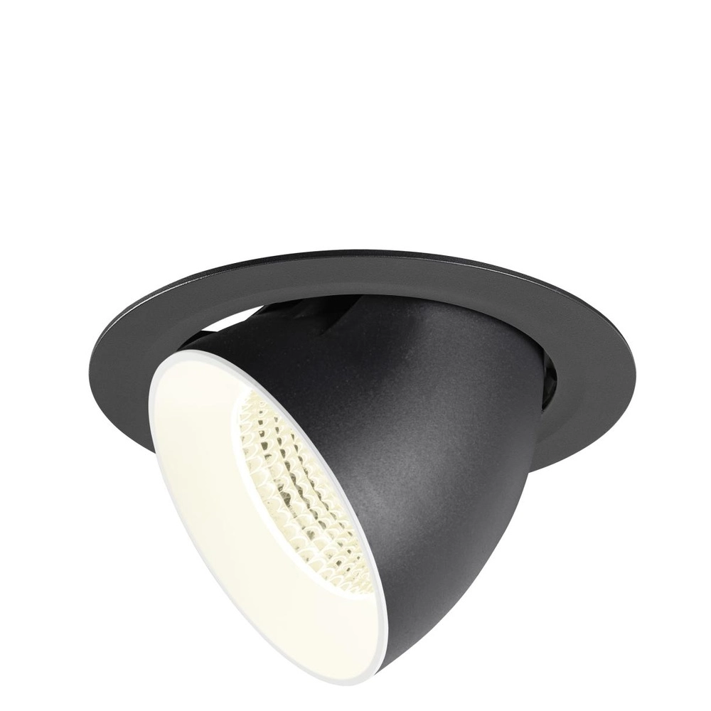 Recessed spotlight Numinos Gimble XL black/white 4000K - 55deg