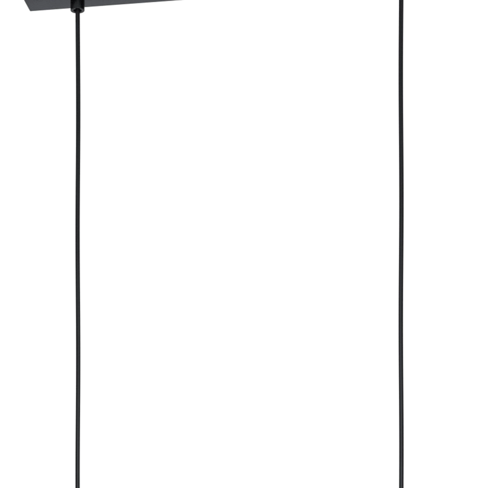 Black hanging lamp Giltspur Eglo 9002759435547
