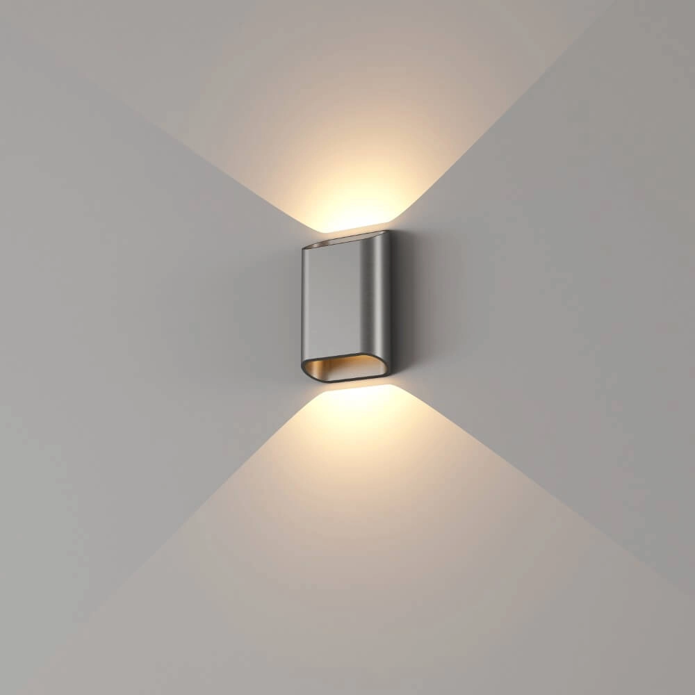 Wall lamp Diaz S Gun metal