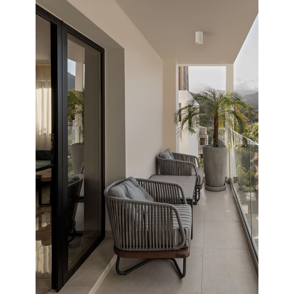 Ceiling spotlight Par white concrete Lyora 5212017469052