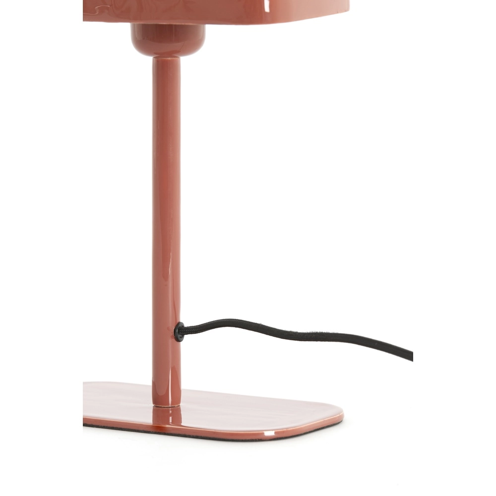 Bedside Lamp Elenie 20x10cm - gloss dark coral Light & Living 8717807818708