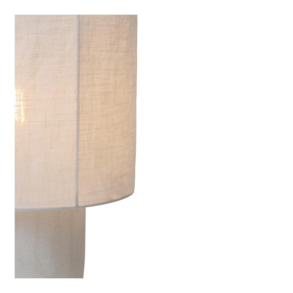 Table lamp Tissaja Ø 20cm white Lucide 5411212061614