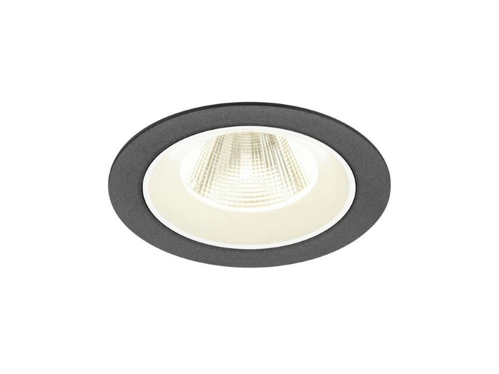 Recessed spotlight Numinos M black/white 4000K - 20deg SLV 4024163311229