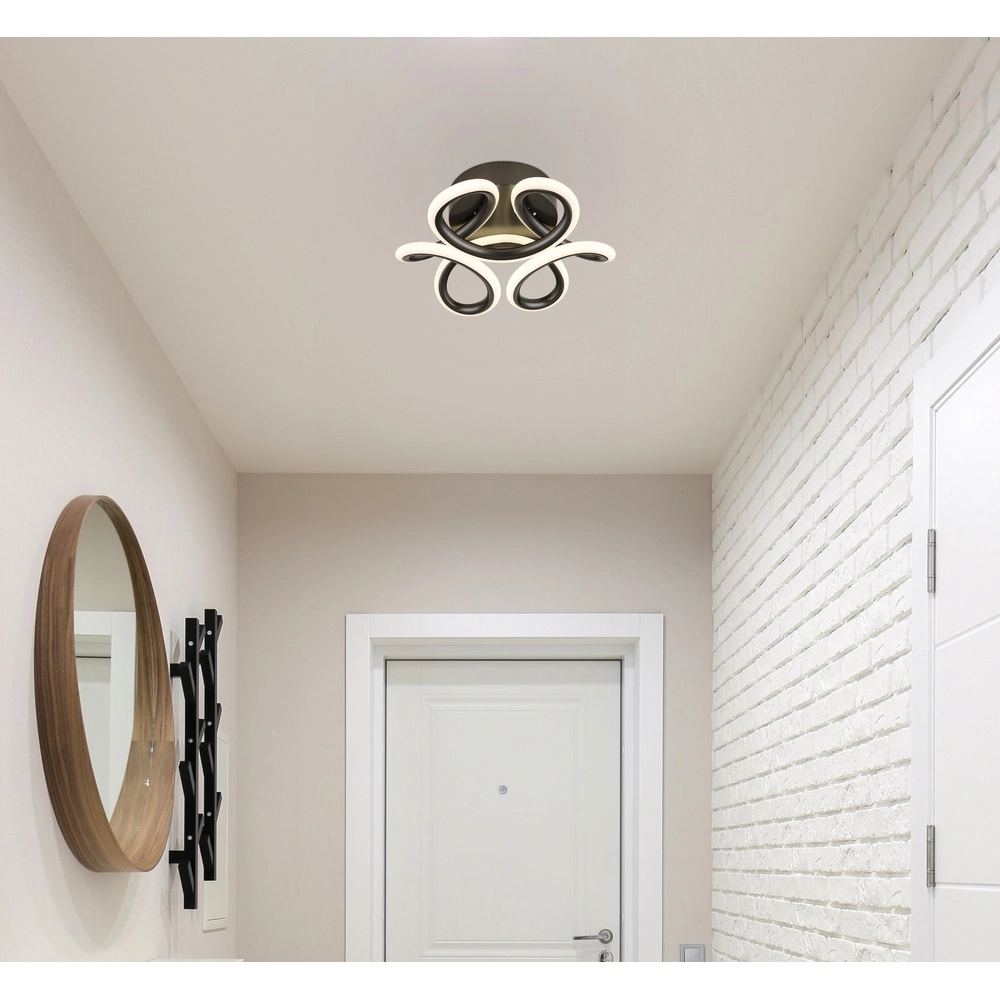 Unique ceiling lamp Melisand Black Globo 9007371512348
