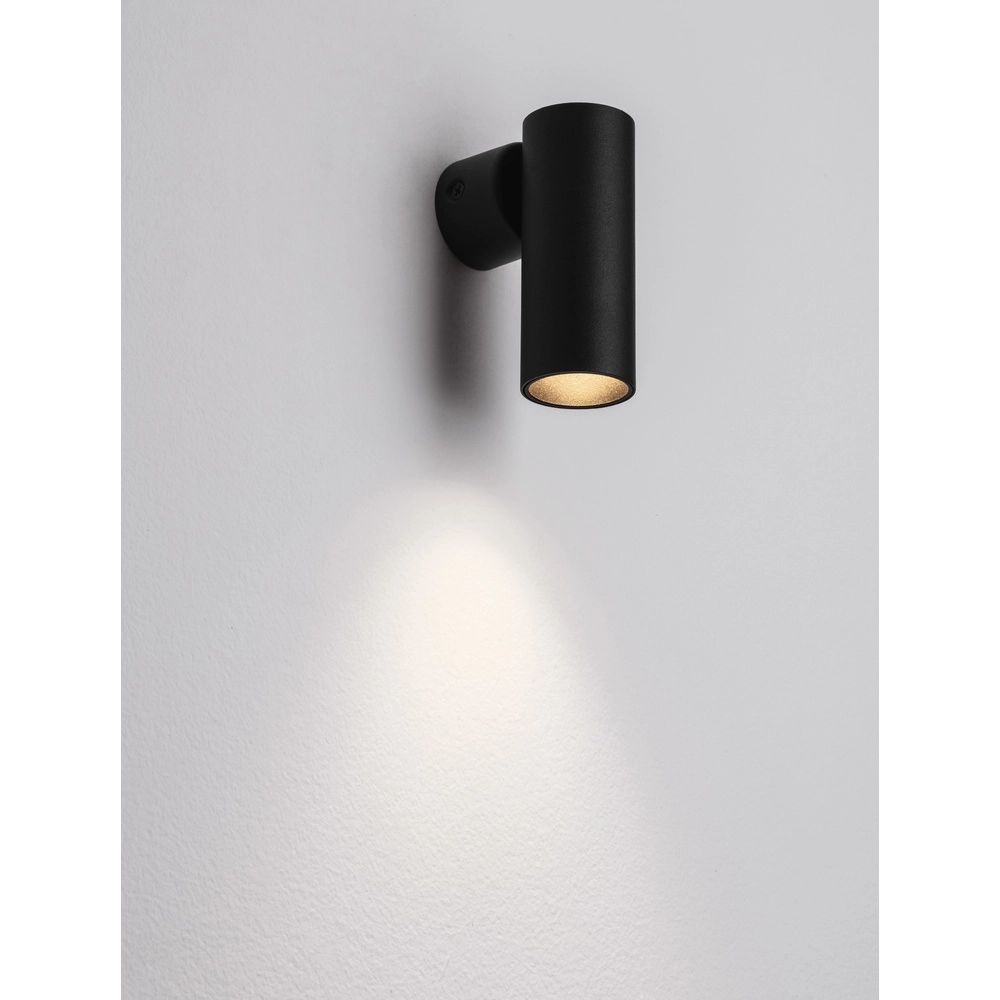Wall spotlight Mor black