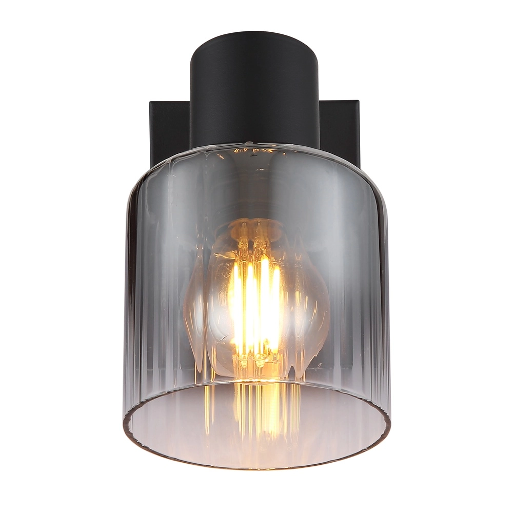 Black wall lamp Jack Black Globo 9007371513833